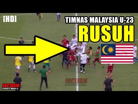 Memalukan!! Timnas Malaysia RUSUH saat Lawan Uni Emirat Arab