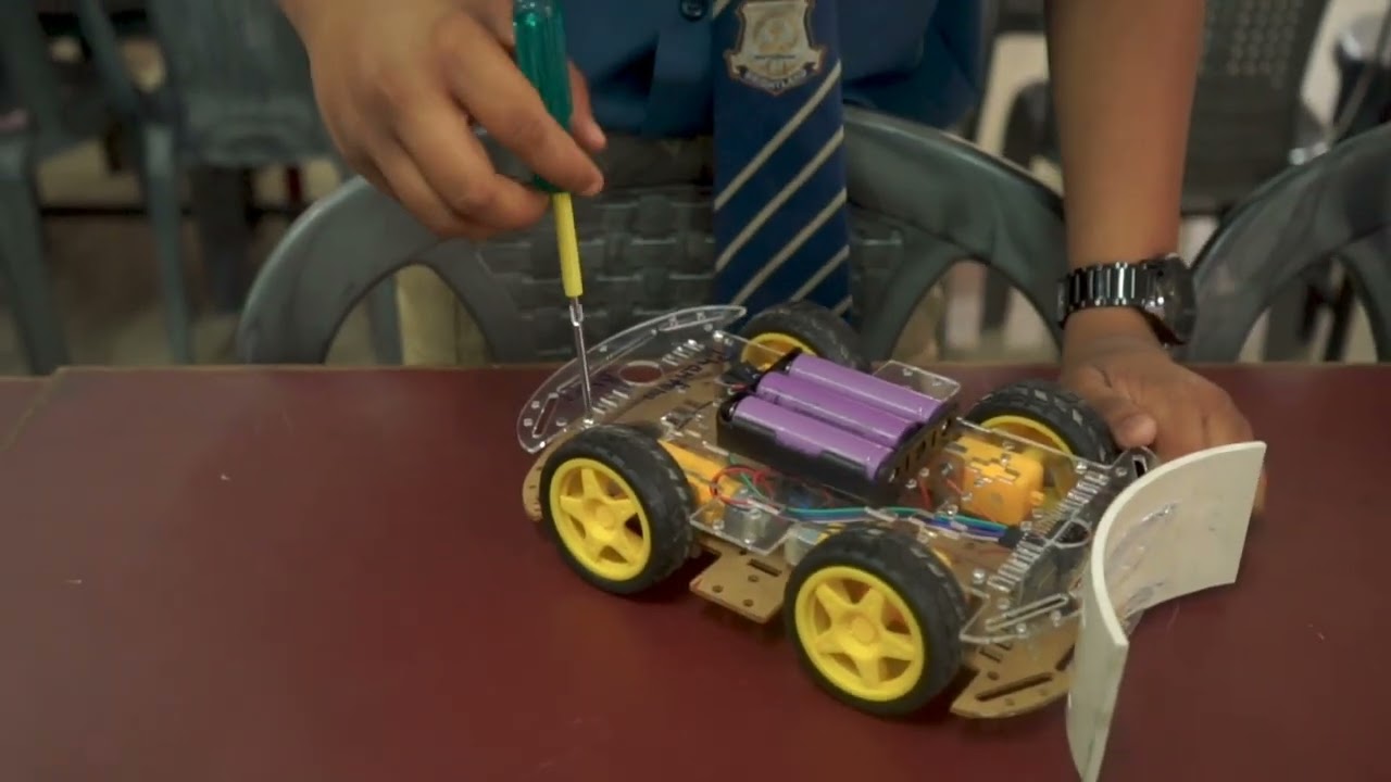 Robotics Lab at Brightland School Lucknow