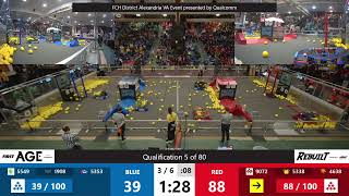 Qualification 5 - FCH District Alexandria VA Event presented by Qualcomm