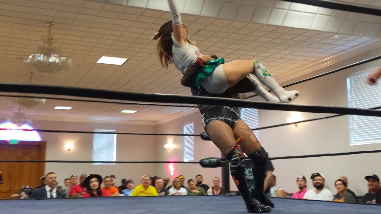 Джин Севани против Харизмы Инди Рестлинг! SCW Femme Fatale Санта-Клара, Калифорния, 09.09.23