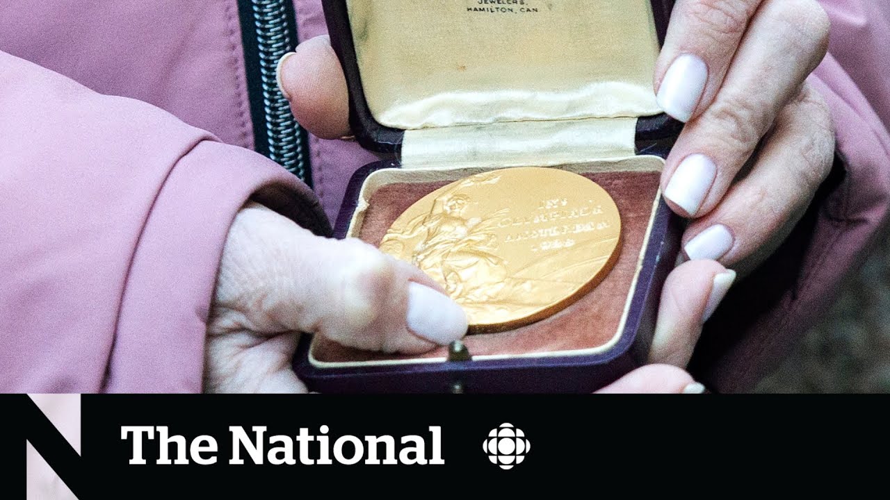 Olympics re-issues stolen medals for a Canadian athlete - YouTube