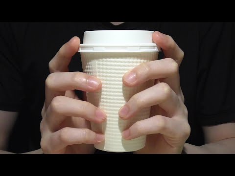 ASMR 紙コップを擦ってタッピングする音 Scratching&Tapping Sounds