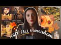 Cozy Things to Do and Watch This Fall 🍂 Autumn Recommendations | music, movies, tv shows, & more