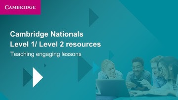 Teaching engaging lessons | Cambridge Nationals Level 1/ Level 2 resources