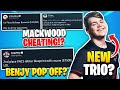 Mackwood Accused Of CHEATING In FNCS! Mongraal NEW Trio? Benjyfishy POP OFF!