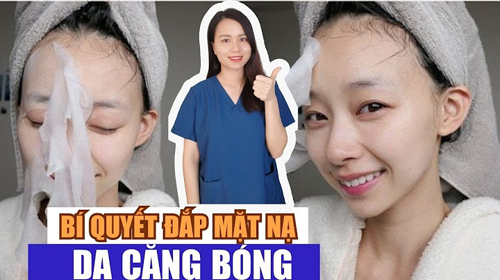 Hướng dẫn đắp mặt nạ giấy