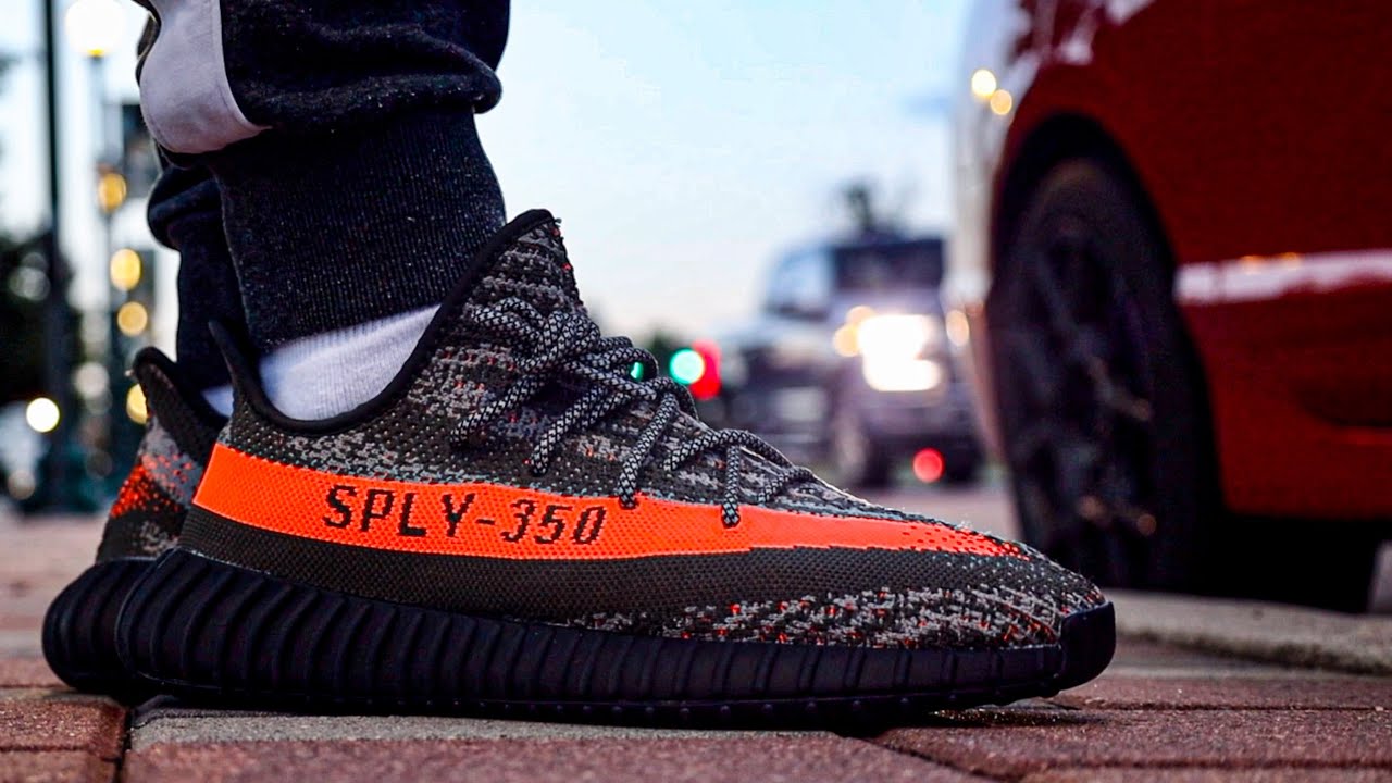 Adidas Yeezy Boost 350 V2 ‘Carbon Beluga’ On Foot Review