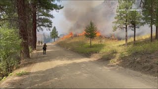 Wildfires burning across Washington, North Idaho