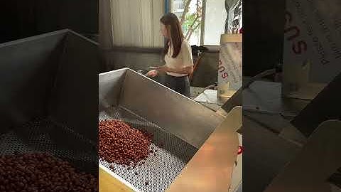 Process of making sweet peanut sugar coating