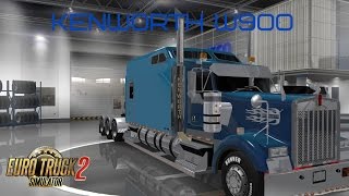 Euro Truck Simulator 2 обзор мода (Kenworth W900)