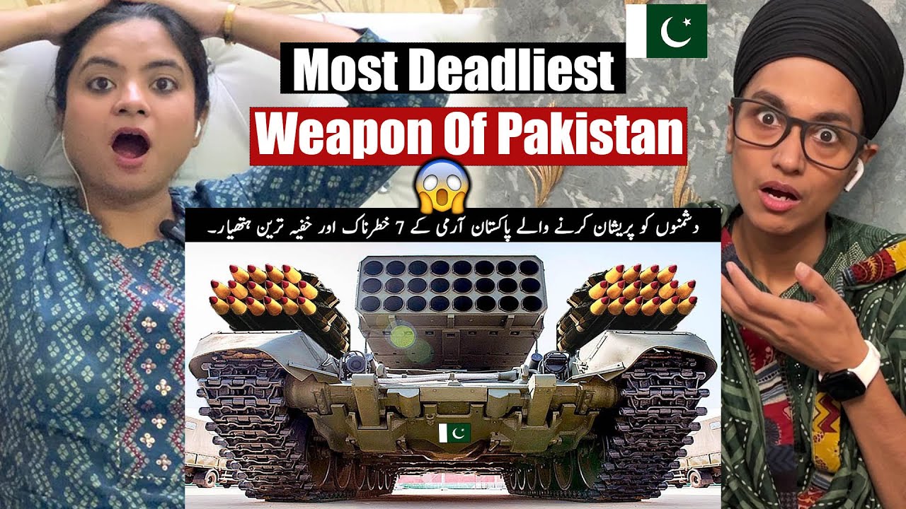 Indian Reacts to 7 Most Powerful Military Weapons Of Pakistan