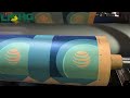 6 colors stack type kraft paper flexographic printing machine