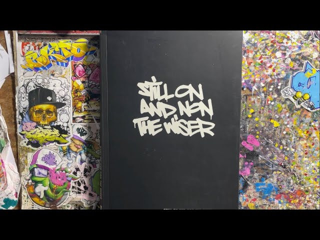 Flipthrough - Graffiti book - Still On and Non the Wiser - STOHEAD