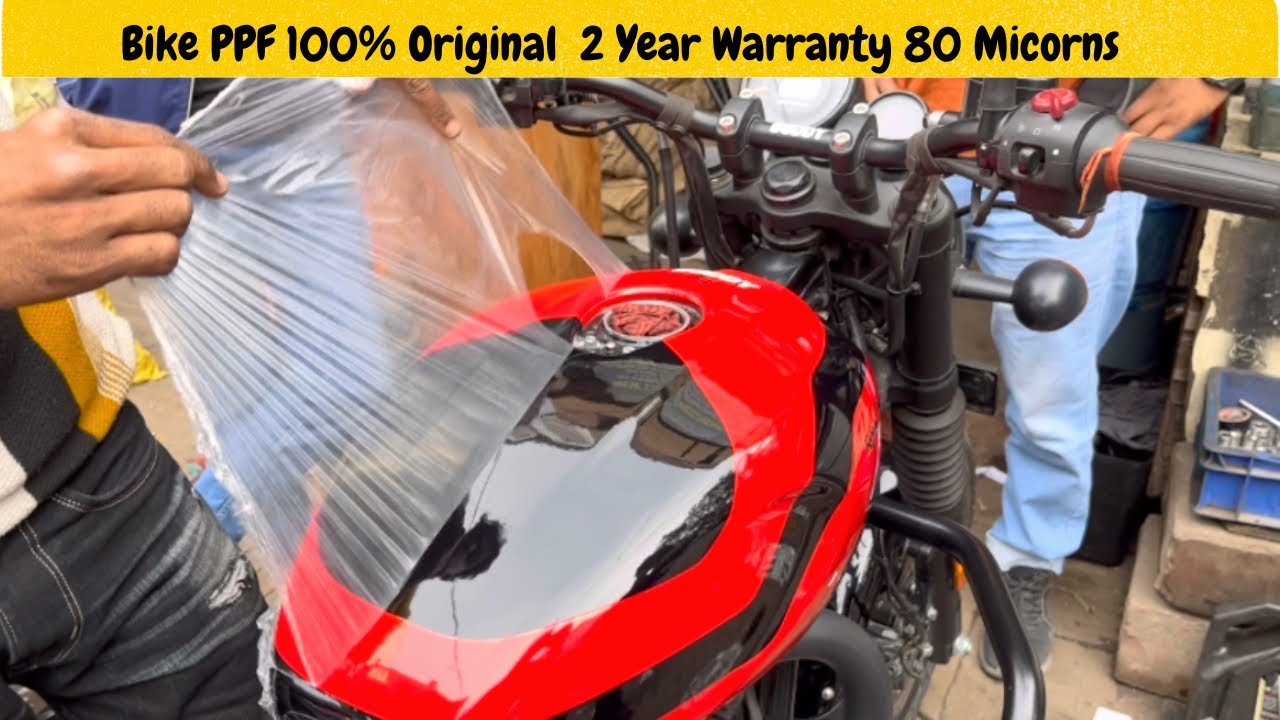 🛑Royal Enfield Hunter 350 PPF | Royal Enfield Hunter 350 Lamination