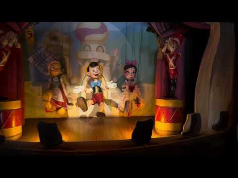 Pinocchio's Daring Journey ride at Disneyland 2024 04 07 - Part 1/3