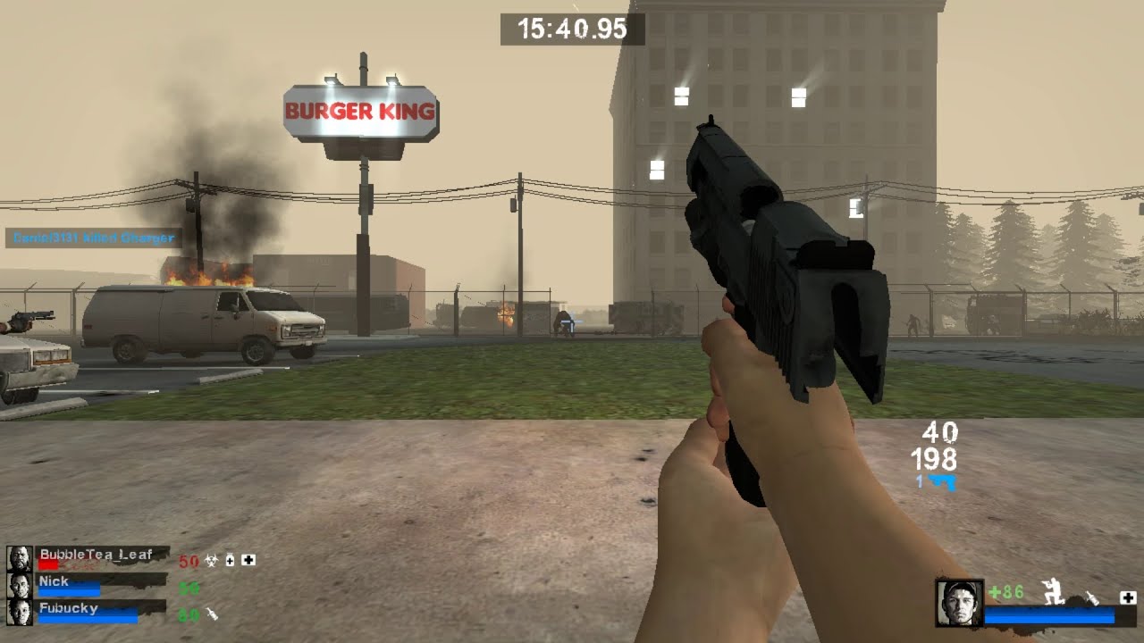 Left 4 Dead 2 - Burger King Survival Gameplay with Deagle Script (28:07:93) //2020