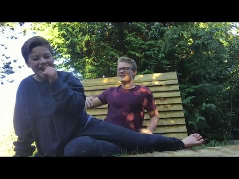 Boys do yoga challenge