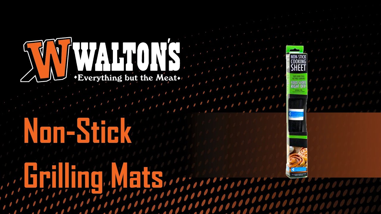 Grill & Bake Without the Mess with Walton’s Non-Stick Mat!