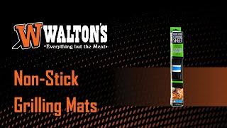 Grill Bake Without The Mess With Waltons Non-Stick Mat