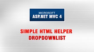 ASP.NET MVC 4 Tutorial In Urdu - Simple HTML Helper DropDownList