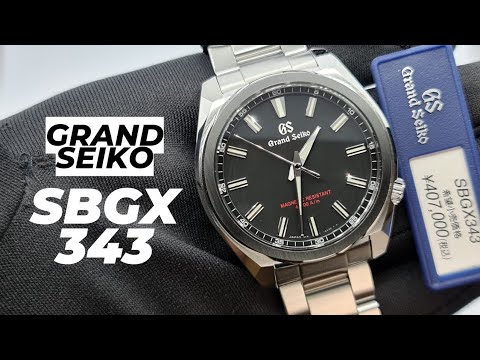 4K] Grand Seiko Sport Collection 9F Quartz Magnetic Resistant SBGX343 -  YouTube