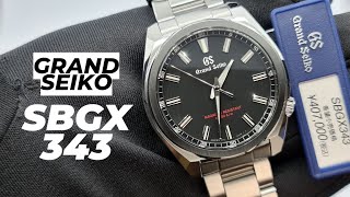 4K] Grand Seiko Sport Collection 9F Quartz Magnetic Resistant SBGX343 -  YouTube