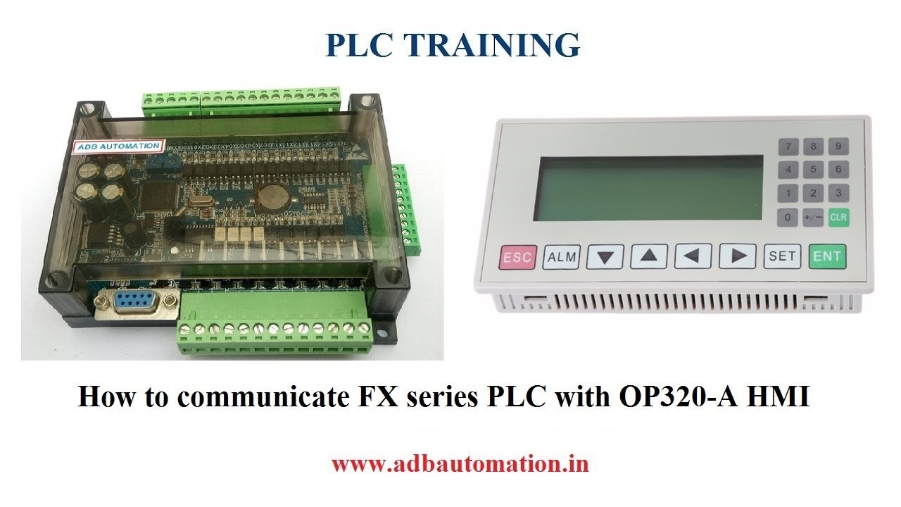 How To Communicate Low Cost PLC With OP320 A HMI YouTube how-to-communicate-low-cost-plc-with-op320-a-hmi-youtube