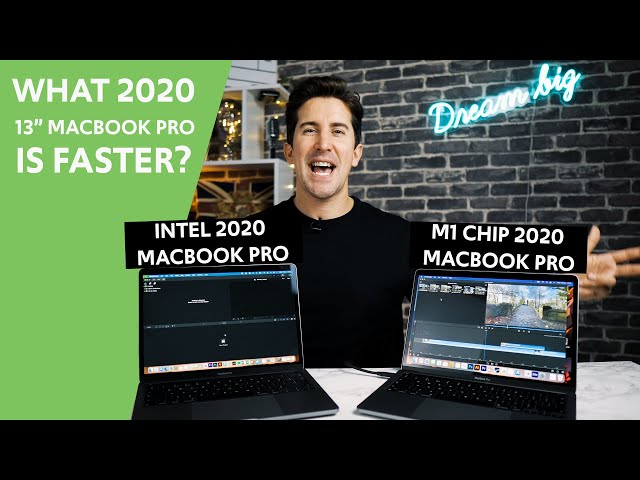 NEW Apple Macbook Pro M1 Chip 13" VS 2020 13" Intel MacBook Pro - OPENING APPS