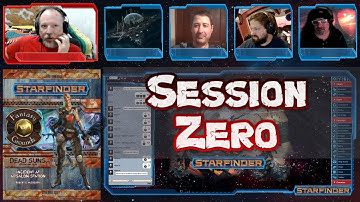 Starfinder Actual Play Session Zero - Fantasy Grounds Character Creation