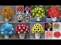 Smart ideas | 20+ Flower pot making at home with plastic bottle