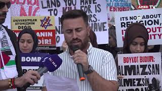 Diyarbakır Öğrencilerinden İsraile Yönelik Protesto