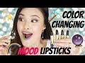 COLOR-CHANGING MOOD LIPSTICKS | The Black Lipstick That Transforms Before Your Eyes!