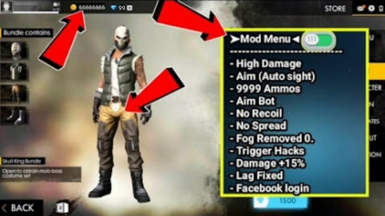 Trigger Hacks Free Fire 9999