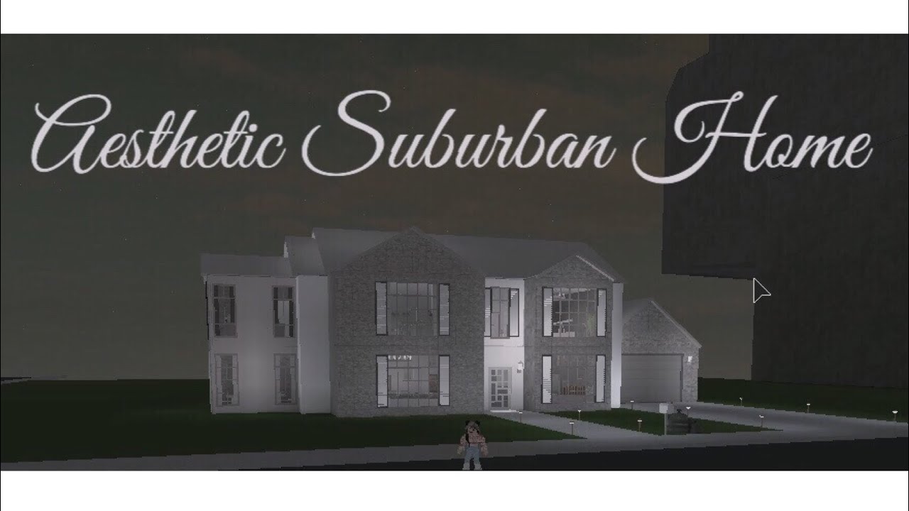 Roblox Welcome To Bloxburg Aesthetic Small Suburban Home 70k - roblox welcome to bloxburg little suburban home by popcornsoup