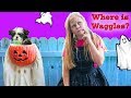 Assistant Hunts for Wiggles and Waggles in  Spooky Halloween Town