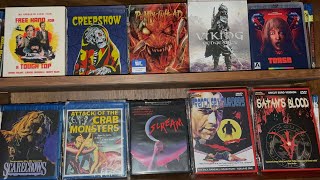Update Video: 4K Blu Ray DVD RARE Horror Arrow, Scream Factory, Steelbooks, Mediabook Slipcovers