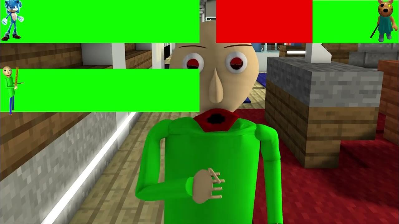 Wildcraft Piggy Book 2 Chapter 2 Sonic and Baldi vs Dessa with