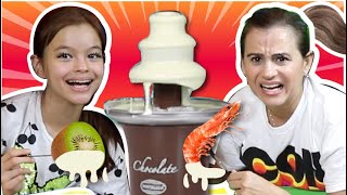 CHOCOLATE VS COMIDA DE VERDADE!!! Fique em Casa Comigo!!! CHOCOLATE VS COMIDA DE VERDADE!!! Fique em Casa Comigo!!!