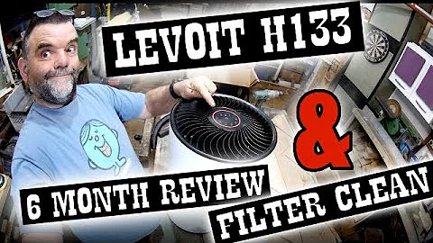 Recension: Levoit LV-H133 Luftrenare - Rengöring av filter och ny retrofit