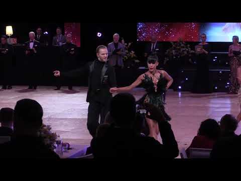 Yuki Haraguchi and Danas Jaksevicius USDC 2021 cha cha cha Final