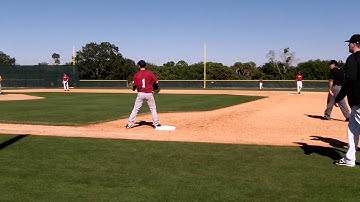 Davis Fouts - Baseball Factory:  Bradenton, FL  Play at first base