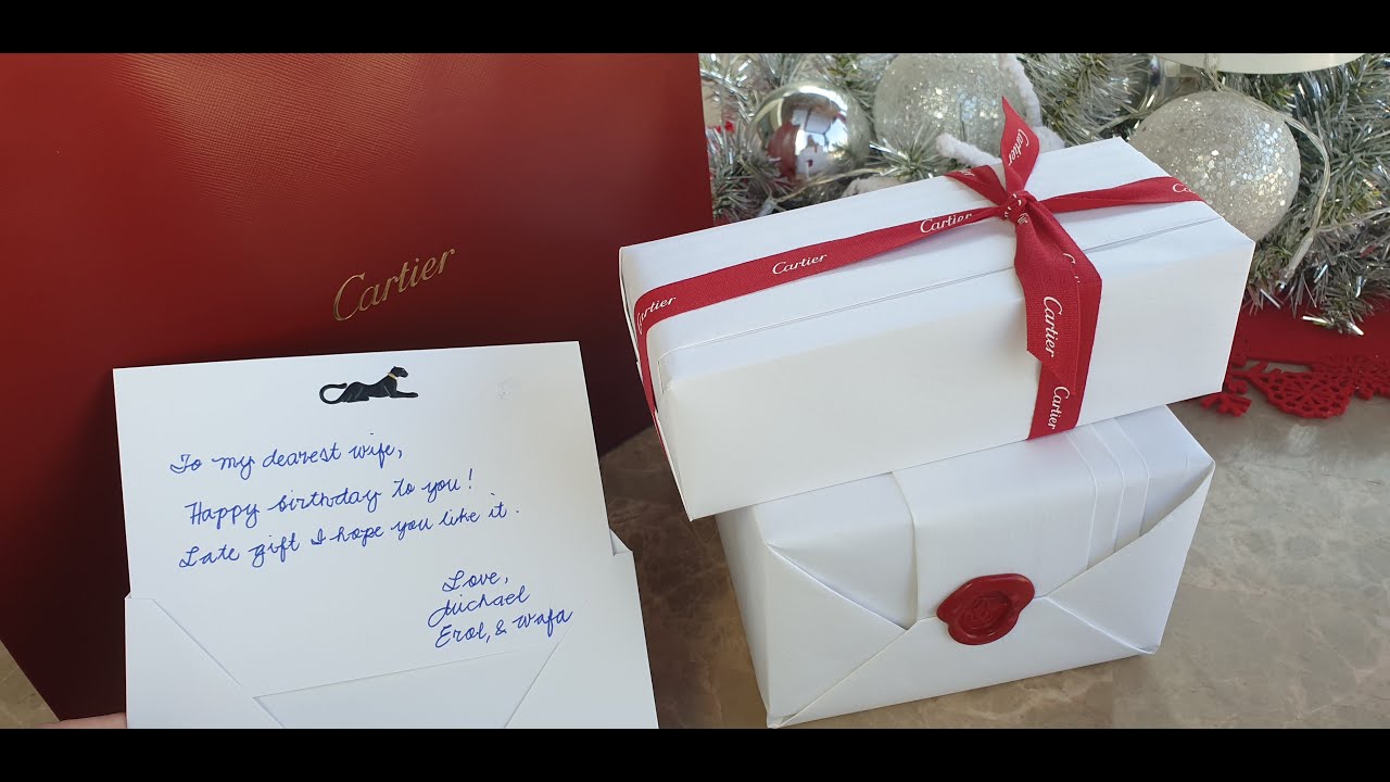 Cartier unboxing - YouTube