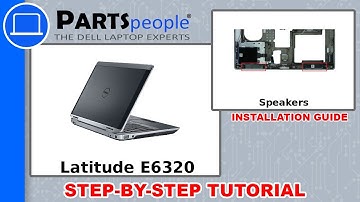 Dell Latitude E6320 (P12S001) Speakers How-To Video Tutorial