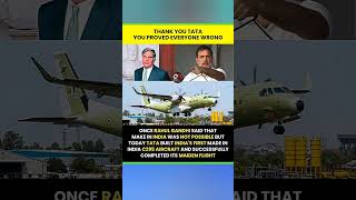India's First Made-in-India C295 Aircraft Takes Flight! 🇮🇳✈️ #shorts
