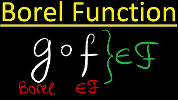 Borel Algebra, Borel functions (part 2)| Composition of Borel and Measurable functions is measurable