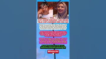 Siapa kokom komariah yang tolak cinta dedi mulyadi #kdm #bapaaing #gubernurjabar #kokomkomariah