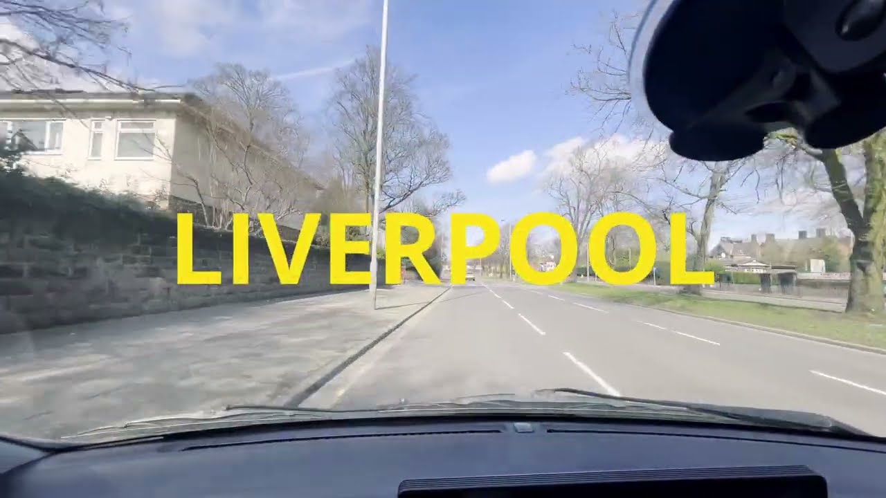 Driving from Queens Drive to Lord Nelson Street Car Park, Liverpool | City Route Guide