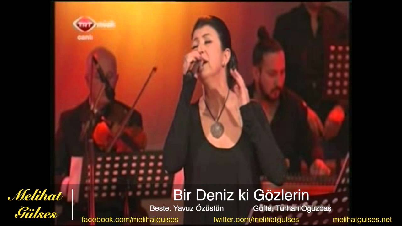 Melihat Gülses - Bir Deniz ki Gözlerin Ölürcesine Derin