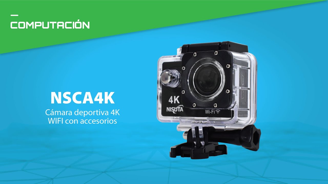 Mini Cámara Deportiva Con Pantalla – 1080P, Gran Angular 120°, Visión Nocturna, Ideal Para Moto Y Bici