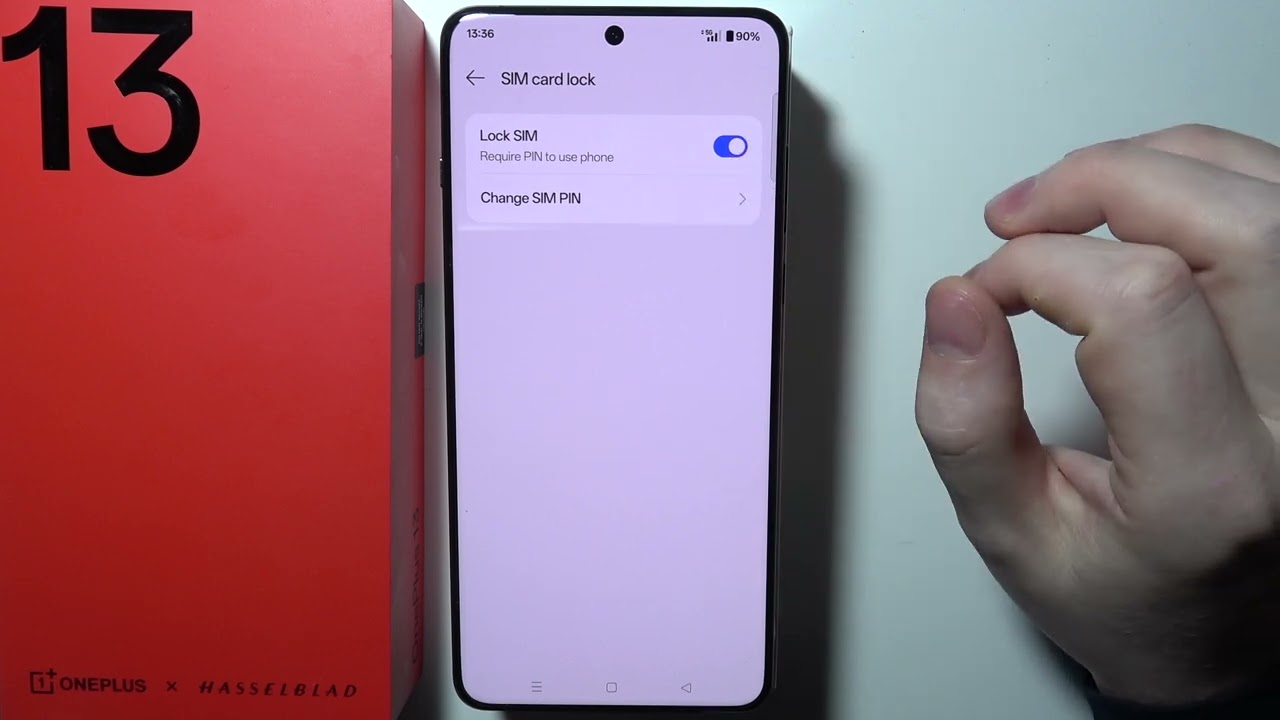 OnePlus 13: How to Change SIM Card PIN